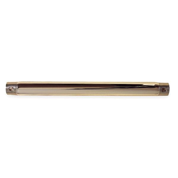 Ceiling Fan Downrod, Bright Brass, Steel