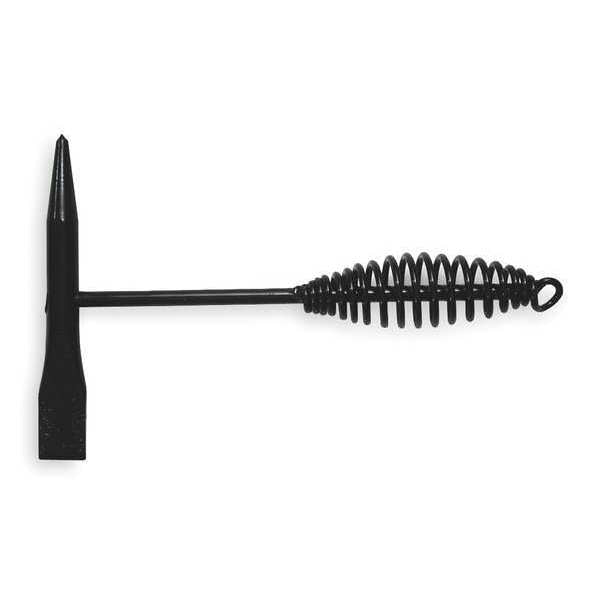 5 oz. Chipping Hammer, 1 in L Blade, 11 in L Steel Handle