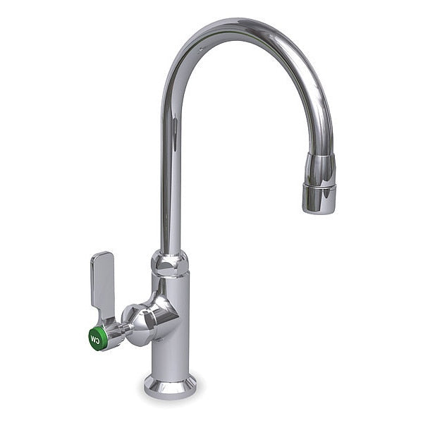 Manual Single Hole Mount, 1 Hole Laboratory Faucet, Chrome