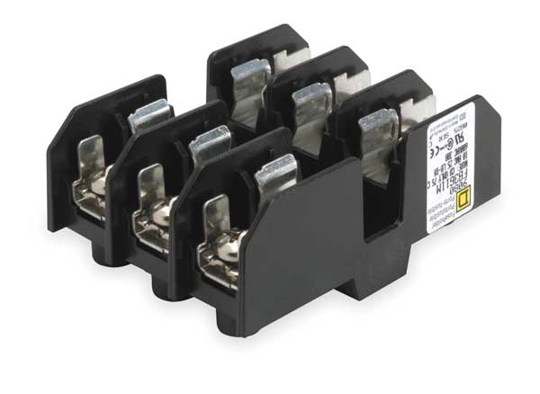 Fuse Block, Midget and CC Class, 30A, 3 Pol