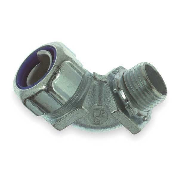 Noninsulated Connector, 1-1/4 In., Steel