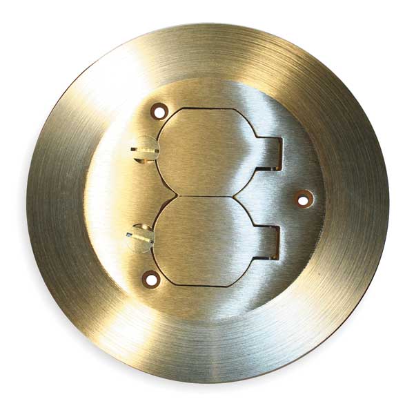 Floor Box Cover Carpet Flange, 6-1/4 in.