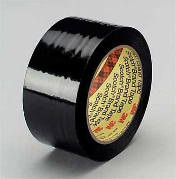 Film Tape, 2 In x 36 yd., Black, PK24