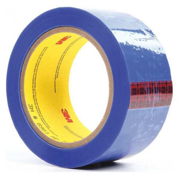 Film Tape, Polyester, Blue, 2In x 72Yd, PK24