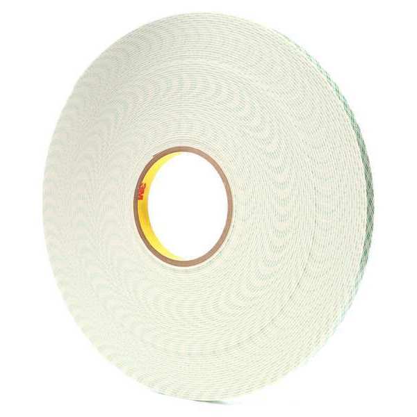 Double Coated Tape, 1/2 In x 108 ft., PK18