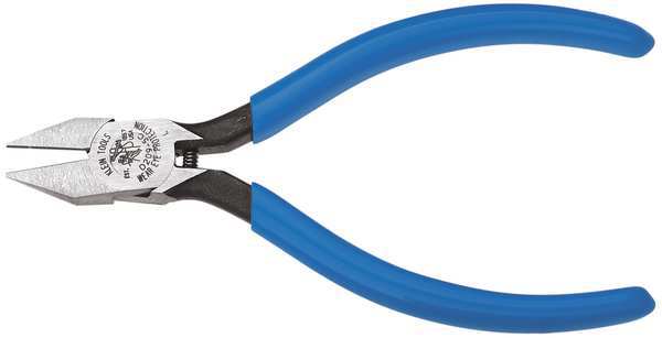 4 1/4 in Precision Diagonal Cutting Plier Semiflush Cut Pointed Nose Uninsulated