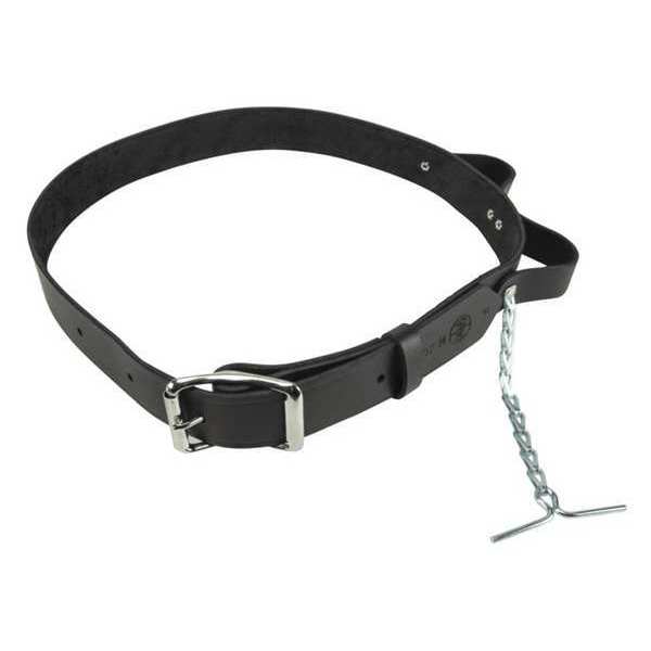 Black Leather Tool Belt, M