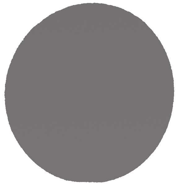 PSA Sanding Disc, SC, Papr, 12in, 240G, PK100