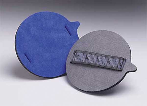 Disc Hand Pad w/Strap, 5 Diax1/4 T, PK20