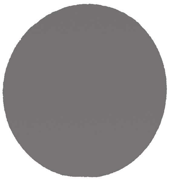 PSA Sanding Disc, SC, Paper, 8in, 180G, PK500