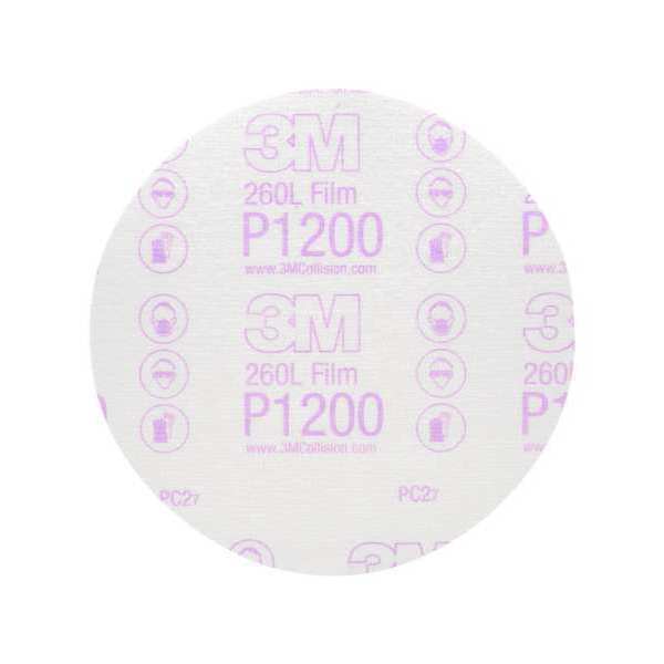 Disc, Sanding, NoHole, 6In, P1200G, PK400