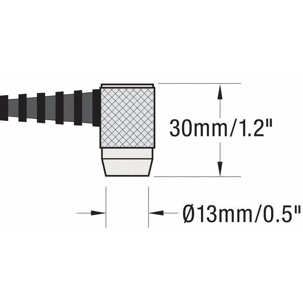 Ultrasonic Thickness Gage, 0.100 to 5 In