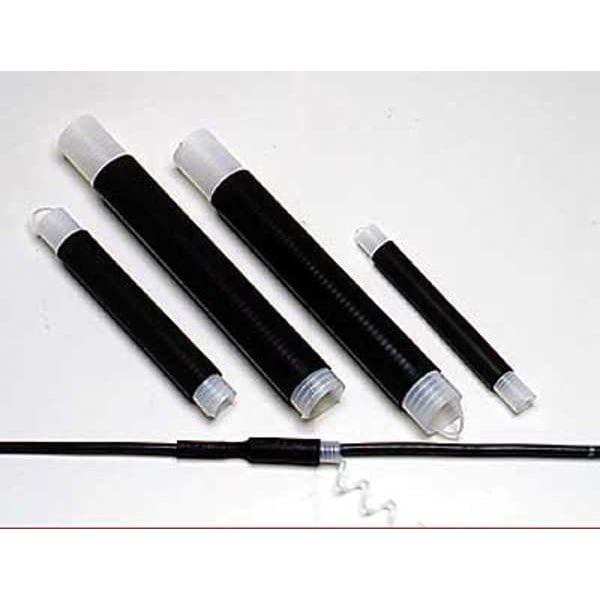 Shrink Tubing, 1.94in ID, Black, 6in, PK50