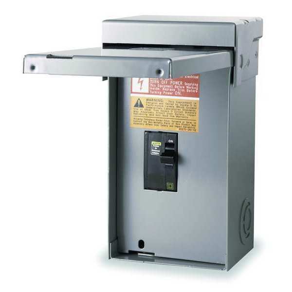 Single Throw Safety Switch, General Duty, 240V AC, 2PST, 100 A