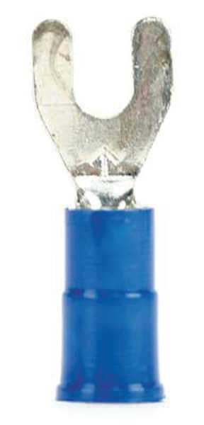 16-14 AWG Vinyl Fork Terminal #6 Stud PK1000