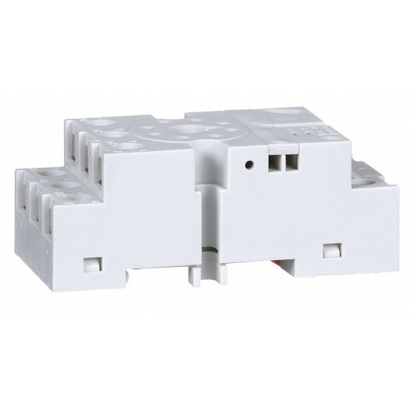 Relay Socket, Standard, Octal, 8 Pin, 16A