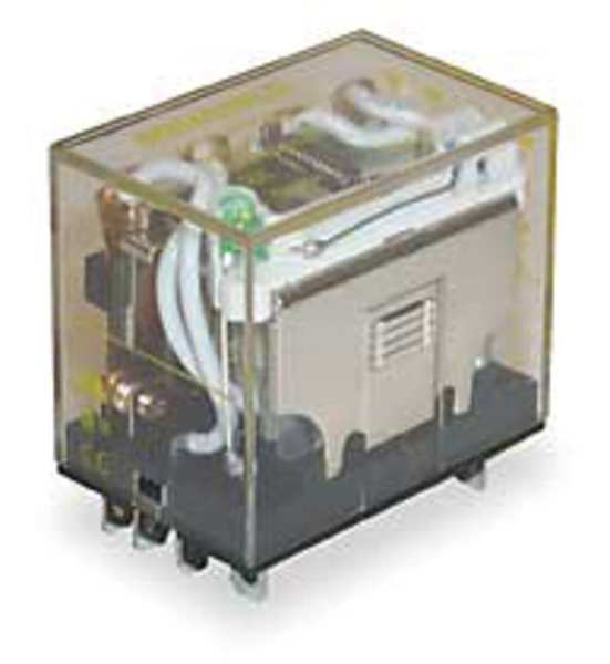 General Purpose Relay, 120V AC Coil Volts, Square, 14 Pin, 4PDT