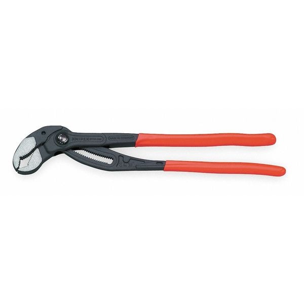 16 in Knipex Cobra V-Jaw Water Pump Plier Serrated, Plastic Grip