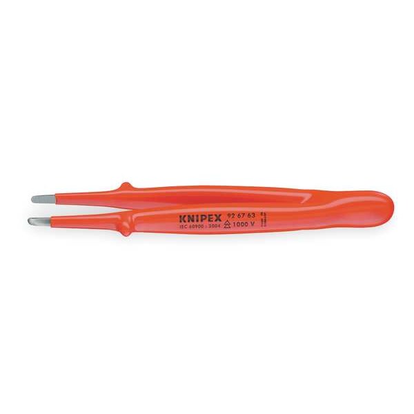 Insulated Precision Tweezers, Blunt Tip