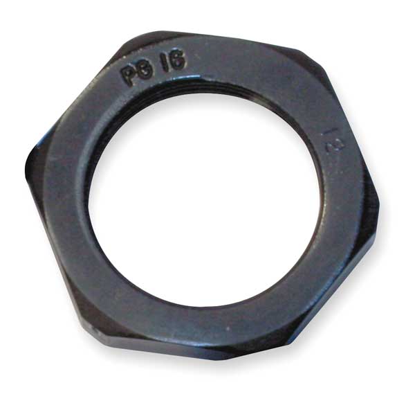 Cord Connector Locknut, Nylon, PG16
