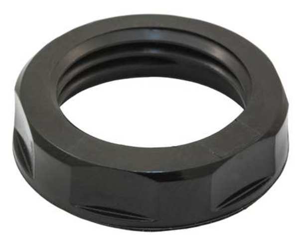 Low Profile Cord Connector Locknuts, Nylon, NPT, 1/2