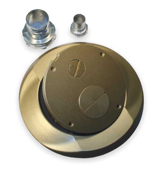 Floor Sub-Plate, Furniture Feed, Brass