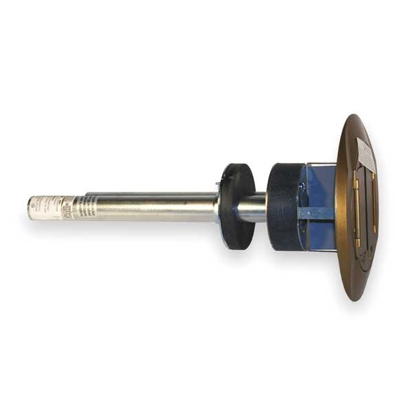 Poke Through, Steel and Brass, 2-Gang