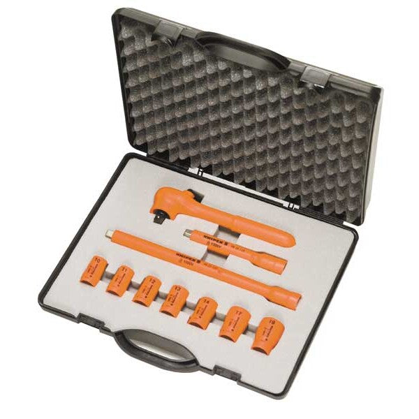 Insulated Socket Wrench Set, 10 pc.