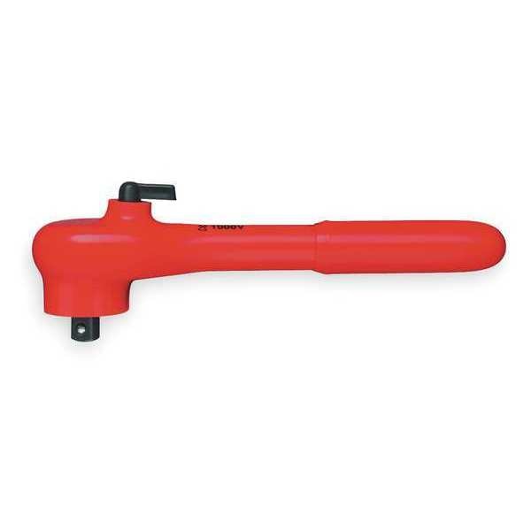 Insulated Ratchet, 3/8 in. Dr, 7-1/2 in. L