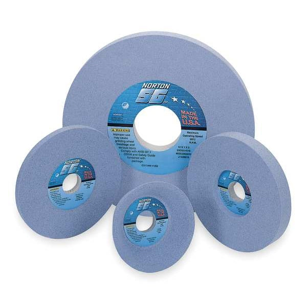 Grinding Wheel, T1, 8x1/2x1.25, CA, 60G, PK5