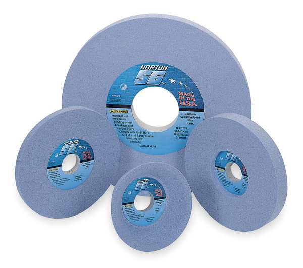Grinding Wheel, T1, 7x1/2x1.25, CA, 60G, PK5