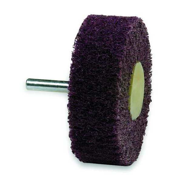 Flap Wheel, Non-Woven, AO, 2x1x1/4 Shnk, MED