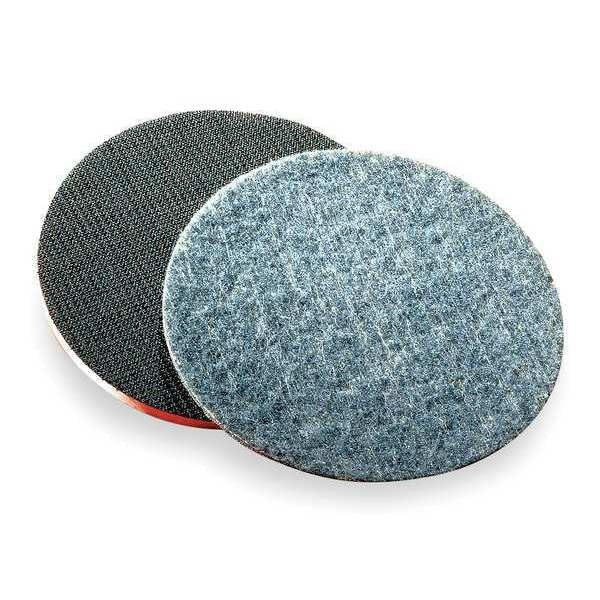 Hook/Loop Disc, No Hole, 4 in, XF, 320G, AlO