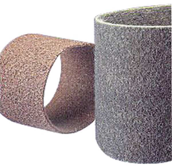 Sanding Belt, 6 in W, 48 in L, Non-Woven, Aluminum Oxide, 320 Grit, Very Fine, Rapid Prep, Blue