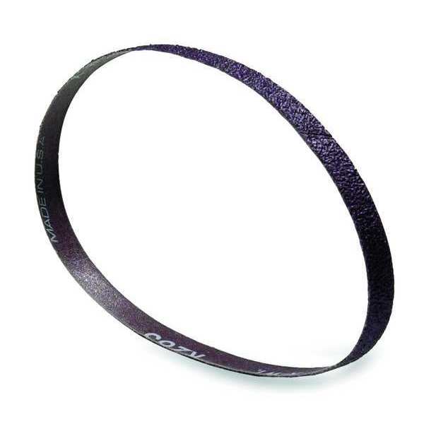 Sanding Belt, Coated, 3/4 in W, 20 1/2 in L, 60 Grit, Medium, Aluminum Oxide, R283 Metalite, Brown