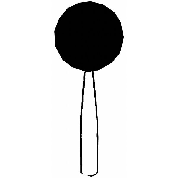 Quantum Mounted Point, Dia. 5/8 In, Shape A26