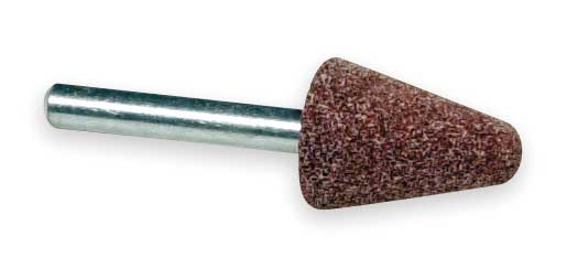 Gemini Vitrified Mounted Point, 3/4 x 1-1/8in, 60G