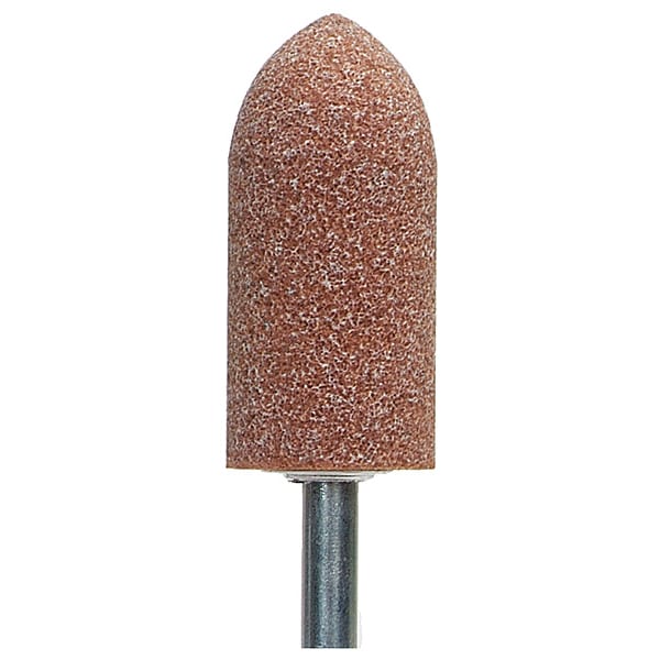 Gemini Vitrified Mounted Point, 7/8 x 2in, 60G