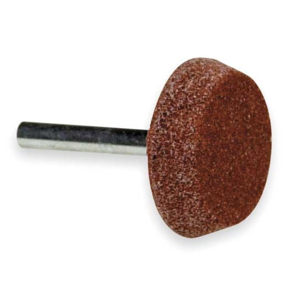 Gemini Vitrified Mounted Point, 1-1/2x3/8in, 60G