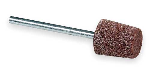 Gemini Vitrified Mounted Point, 1/2 x 5/8in, 60G