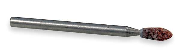 Gemini Vitrified Mounted Point, 1/8 x 5/16in, 60G