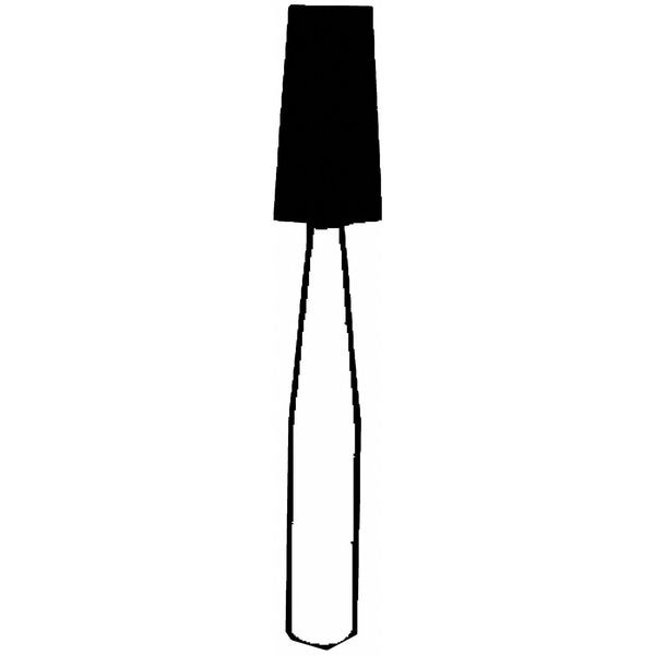 Gemini Vitrified Mounted Point, 1/8 x 1/4in, 60G