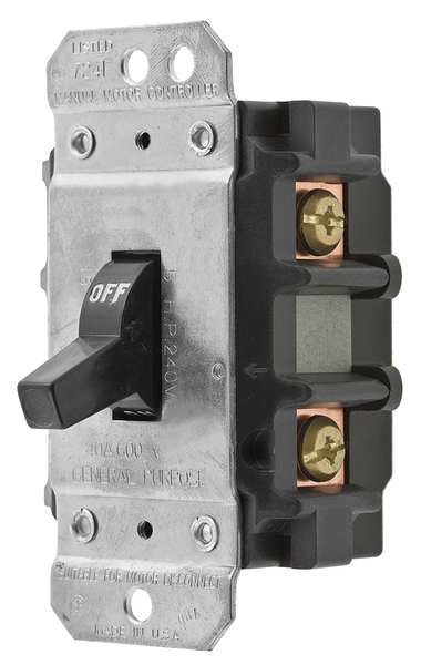 Manual Motor Switch, 30A, 600VAC, 2P