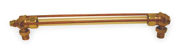 Expansion Tank Gauge, 1/2 In, MNPT, Bronze