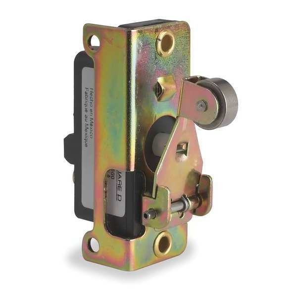 Industrial Snap Action Switch, Lever, Roller Actuator, 1NC/1NO, 15A @ 600V AC Contact Rating