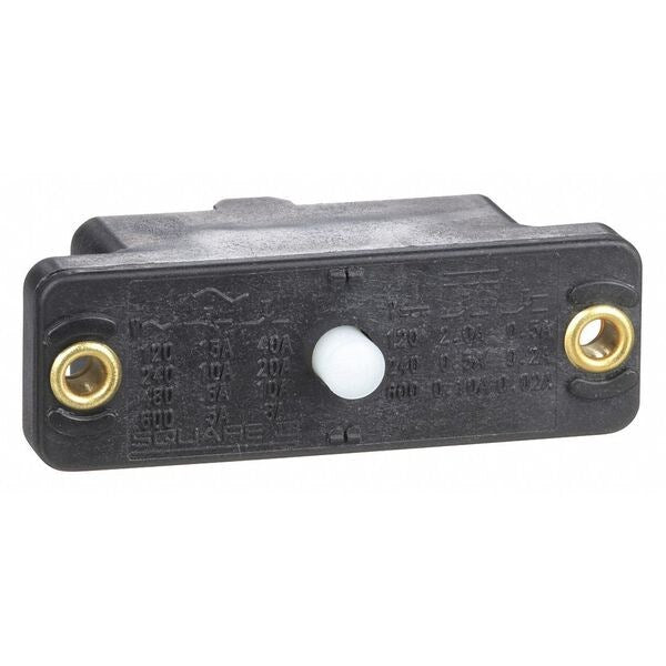 Industrial Snap Action Switch, Plunger Actuator, 1NC/1NO, 15A @ 600V AC Contact Rating
