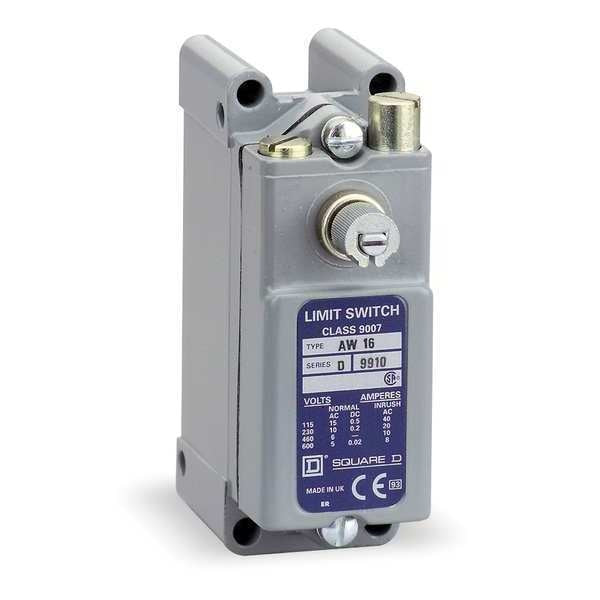 Heavy Duty Limit Switch, No Lever, Rotary, 2NC/2NO, 10A @ 600V AC