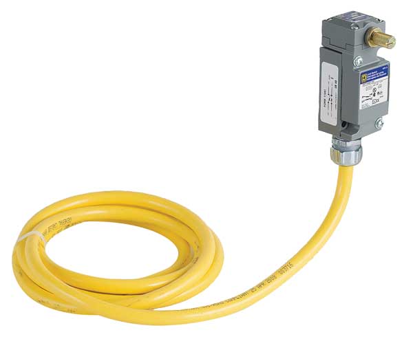 Heavy Duty Limit Switch, No Lever, Rotary, 1NC/1NO, 10A @ 600V AC