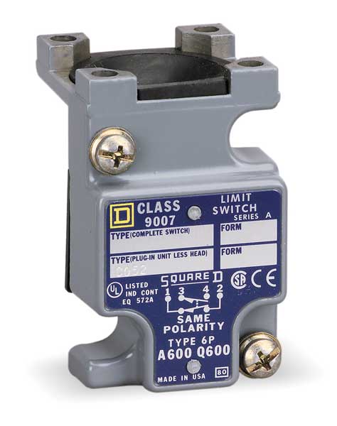 1NC/1NO Limit Switch Body Nema 1, 2, 4, 6, 6P, 12, 13