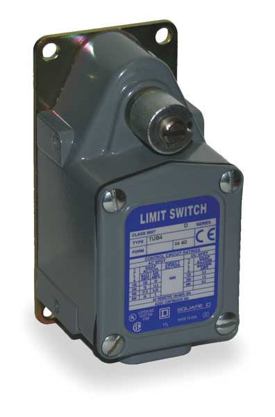 Severe Duty Limit Switch, No Lever, Rotary, SPDT, 20A @ 600V AC